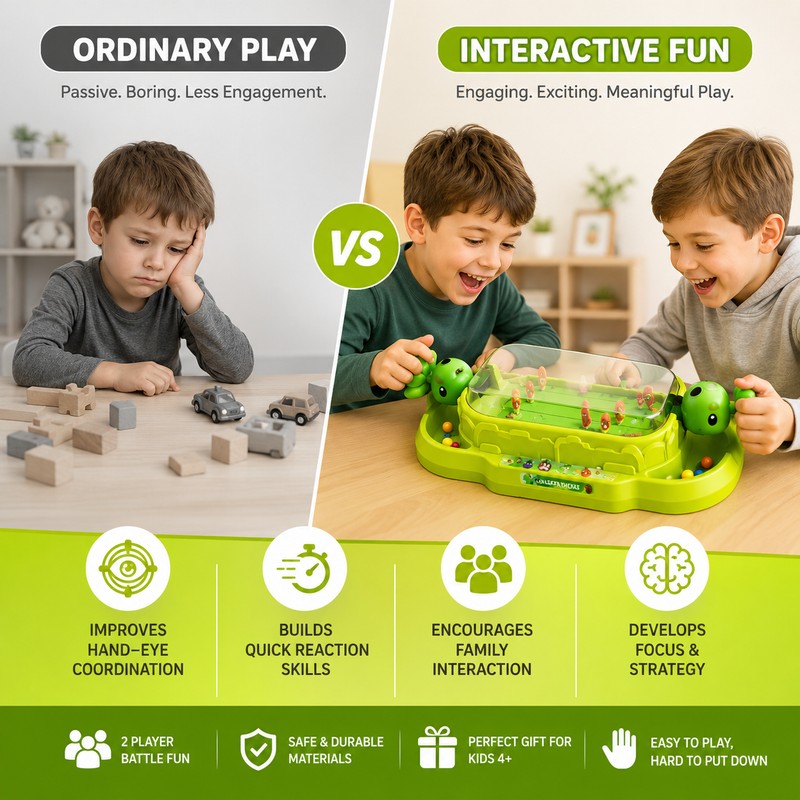2-Player Tabletop Shooting Battle Game for Family Fun – Plants