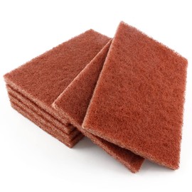 HARSKIYER 6 Pcs 4 x 6 Inch General Purpose Scuff Pads, Medium Sanding Hand Pads for Scuffing, Scouring, Sanding, Paint Primer Prep Adhesion Scratch, Surface Preparation for Car, Craft