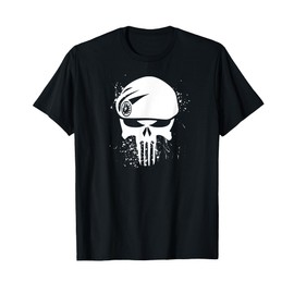 Regali della legione straniera francese 2 REP Maglietta Unisex Adulti T-Shirt Nero Teschio Streetwear con Teschio Cartone Animato Manica Corta S