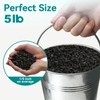 Rahato 5lbs Small Lava Rocks for Plants Drainage, 1/5 Inch
