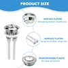 Toilet Push Button Flush Replacement, YTOOK Dual Toilet Flush Button