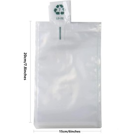 50pcs Clear Plastic Inflatable Bag with Free Pump Cushion（Random Color）, Air Packaging Bag Inflatable Packaging Air Inflatable Cushion Blocking Bag Inflatable Protector Bag 15x20cm/6x7.8inches