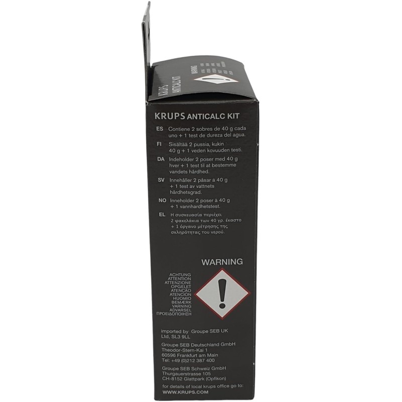 NaschLager Descaler F054 Set of 2 Compatible with Krups Fully