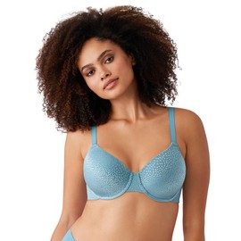 Wacoal Women's Plus Size Back Appeal Full Coverage T-Shirt Bra, Adriatic Blue
