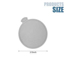 50 Pcs Mini Cake Boards, 3.1 Inch Mousse Cake Boards Cake Base for Mini Cake Dessert Mousse Cake Chocolate Cake (Silver)