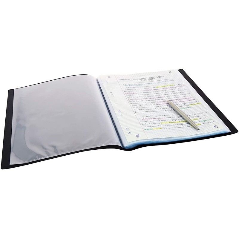 Elba Polyvision Display Book Polypropylene 40 Clear Pockets A4 Clear