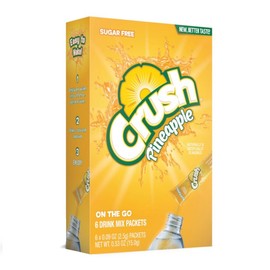 Crush Pineapple On The Go Drink Mixes 6 Satchets 15g