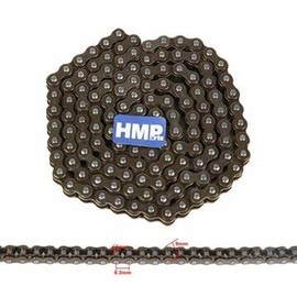 HMParts Pocket Bike Mini Quad Rocket Chain Thin 100 Links 25H with Chain Lock