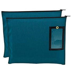 Secure Document Bags - 14W x 11H File Tote - Office Bag Set of 2