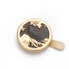 Kanagawa Wave Pattern Camera Hot Shoe Cover Shutter Button for