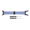 Silicone Watch Wristband Magnetic Suction Waterproof Foldable Silicone Watch Strap