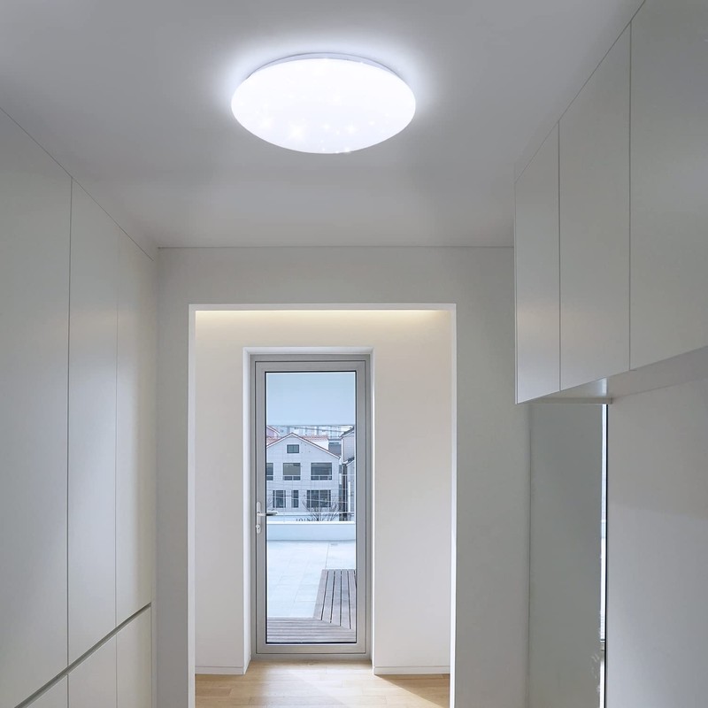 ZMH Ceiling Light LED Ceiling Light Bedroom 37 W Bedroom