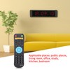 LED Remote Wall Clock Prscise Timer Stopwatch for Fitness Training