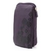 DFV Mobile Multi Functional Vertical Stripes Nylon Pouch Bag Case