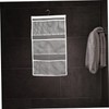 Outanaya Bathroom Organizer Bag Wet Bag Shower Organiser 6 Pockets