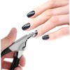 SAFIGLE Nail Clippers Ergonomic Shaped Stainless Steel Manicure Tool for