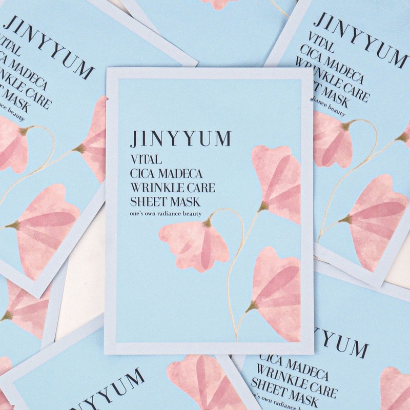 Genieum Vital Cicamadeca Wrinkle Care Sheet Mask 25ml, 10 sheets
