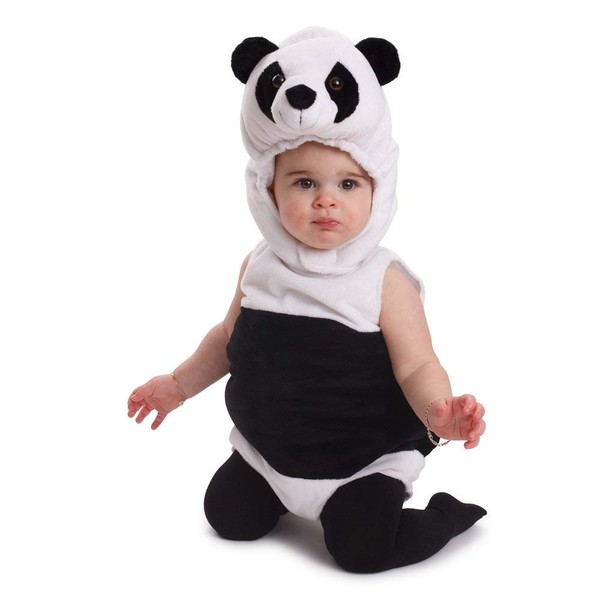 Dress Up America Cuddly Baby Panda Bear Outfit Halloween Costume - Beautiful Dress Up Set for Role Play