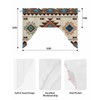 Kontanderi Western Southwest Swag Valances for Windows, Swag Kitchen Curtain