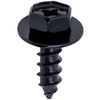 Rexka 10pcs Bumper Cover Mud Guard Rocker Molding Screw Bolt