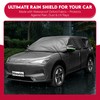 HIBISQUIBILIO UV Resistant Winter Windshield Cover with Reflective Straps –