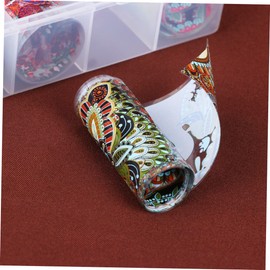 FOMIYES Flower Nail Art Stickers 10 Sheets Transfer Decals for Women DIY Manicure Pastes for Nail Design Decorative Stickers