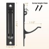 HBL' Pocket Door Hardware Set – 2 Recessed Flush Finger