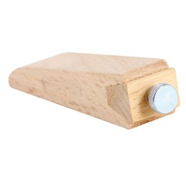 iplusmile Wooden Sanding Block for Sandpaper 4.13 x 0.87 x 0.87 Inches - Adjustable Screw for Fixing Sandpaper for Precise Edge Sanding - for DIY Woodworking, Furniture Restoration and Le