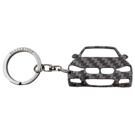BlackStuff Carbon Fibre Keyring Compatible with 3 Series F30 F31 F34 2011-2019 BS-879, Black