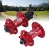 2pcs Bolany Bicycle Hub Red Aluminium Alloy 32 Holes 4