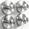XCIXCI 4 Pack Suction Cup Hooks for Shower & Bathroom