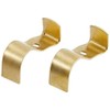 OOK 50571 Narrow Molding Hooks, 1 Pack, Brass Plated