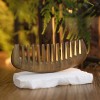 Bestool Peine De Dientes Anchos Para Cabello Rizado Largo Y