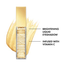 NYX PROFESSIONAL MAKEUP Ultimate Glow Shots, Liquid Eyeshadow, Long-Lasting Shimmer Eye Shadow with Vitamin C - Lemon Slayed