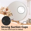 Magnifying Mirror 10X&30X Set, Magnified Mirror 3.5" with Two Suction