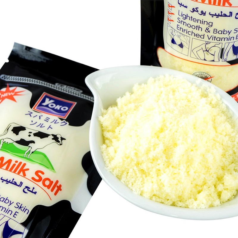 YOKO Spa Milk Salt Bath With Vitamin E & B3-300g