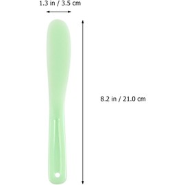 Placa De Mezcla De MáScara Con 5 EspáTulas Mezcladoras De Silicona Herramienta Para Mascarillas Faciales Diy Aplicador Reutilizable Para Cuidado De La Piel En Casa Y SalóN Color Surtido