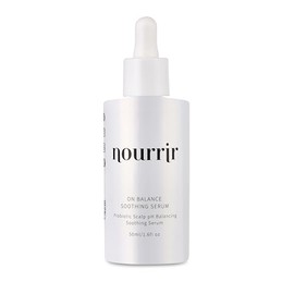 Nourrir On Balance Soothing Serum 50ml - Scalp Microbiome & pH Balancing | Probiotic Scalp Scrub | Anti Dandruff, Flaking, Irritation & Redness Treatment | For Thinning, Fine, Flakey, Itchy Scalp