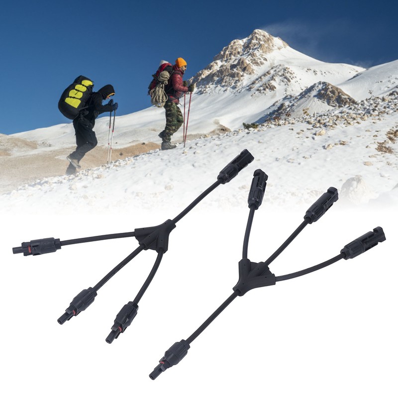 One Pair Solar Panel Connector 3 to 1 Y Branch