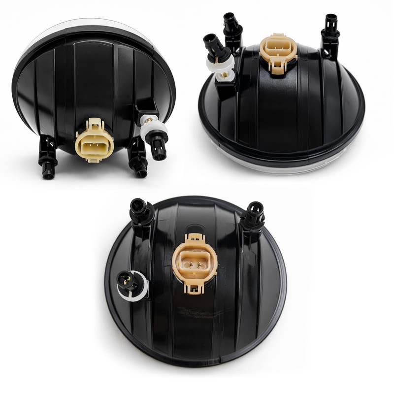 Nioboee Fog Lights Assembly Compatible with 2007-2013 GMC Sierra 1500/2007-2014