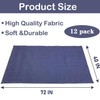 PONGHEI 12 Pack Heavy Duty Shipping Blankets - 40"x72" Thick