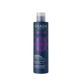 GYADA COSMETICS, Hyalurvedic Cleansing Shampoo Against Frizz Thanks to 3D Hair Complex for Oily, Thin and Brittle Hair, Based on Neem, Moringa, Henna, Neutral Henna, 200 ml