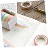 Ciieeo 5pcs Recollections Washi Tape Japanese Masking Tape Scrapbooking Paper