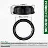 Aluminum Socket Shade Rings - Medium Base E26, Retaining Rings