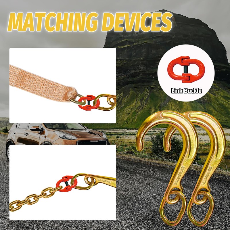 SENKEYFE G70 J Hook 8 Inch Short Tow Hook on