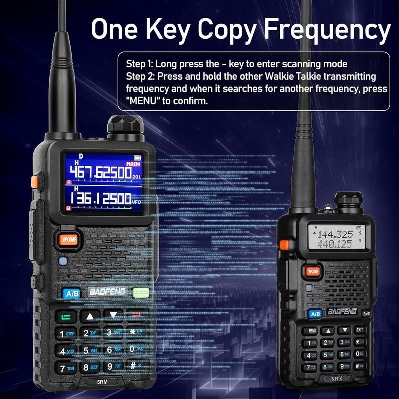 5RM 10W Long Range Ham Radio with TIDRADIO Portable Wireless