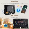 Motorsi Single Din Car Stereo with Carplay & Android Auto,