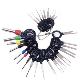 YFFSFDC Connector Pin Extractor Terminal Removal Tool Coupler Connector Wiring Terminal Removal Key Tool Wiring Connector Extractor Puller Release Pin (Set of 26)