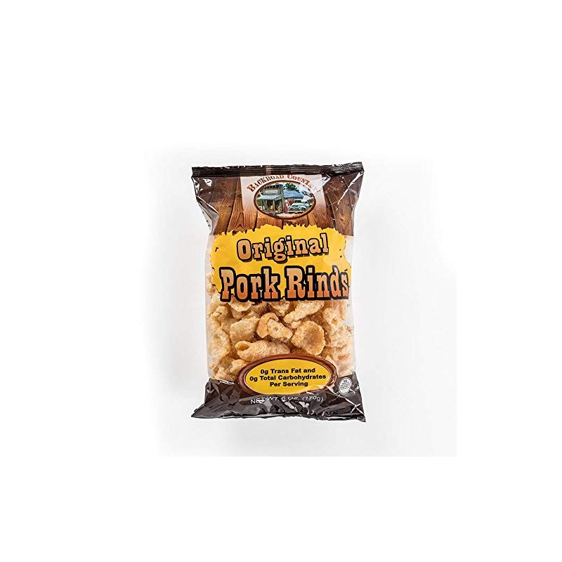 Troyer Cheese Pork Rinds, Snack Pack of 2 Bags, Original