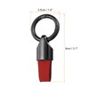 sourcing map 2pcs Car Key Chain Ring Clip 3.1" x